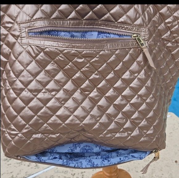 Oliver Thomas Rose Gold Kitchen Sink Tennis Tote - Picture 2 of 13